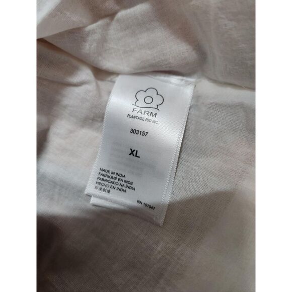 Anthropologie Farm Rio Printed Tiered Maxi Dress Size XL - Picture 9 of 11